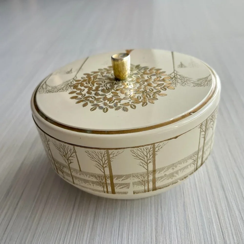 Vintage Tree container